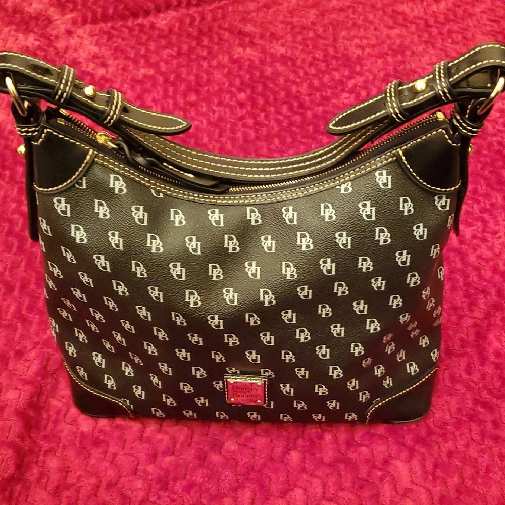 Dooney & Bourke Black Signature Shoulder Bag